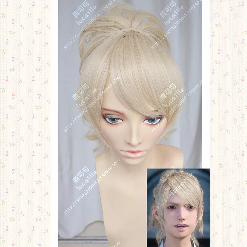 Высокое качество Final Fantasy XV Lunafreya Nox Fleuret принцесса Луна косплей парик
