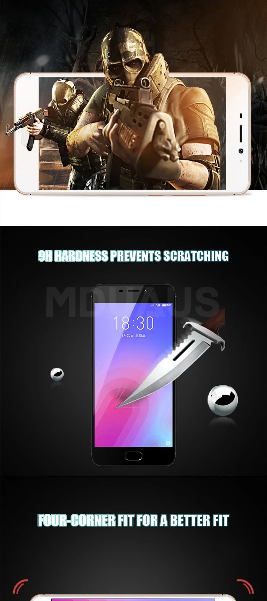9D Защитное стекло для Meizu M6 M5 M3 Note M6S M6T M5S M5C M3S M8 Pro 7 Plus, закаленное защитное стекло, чехол