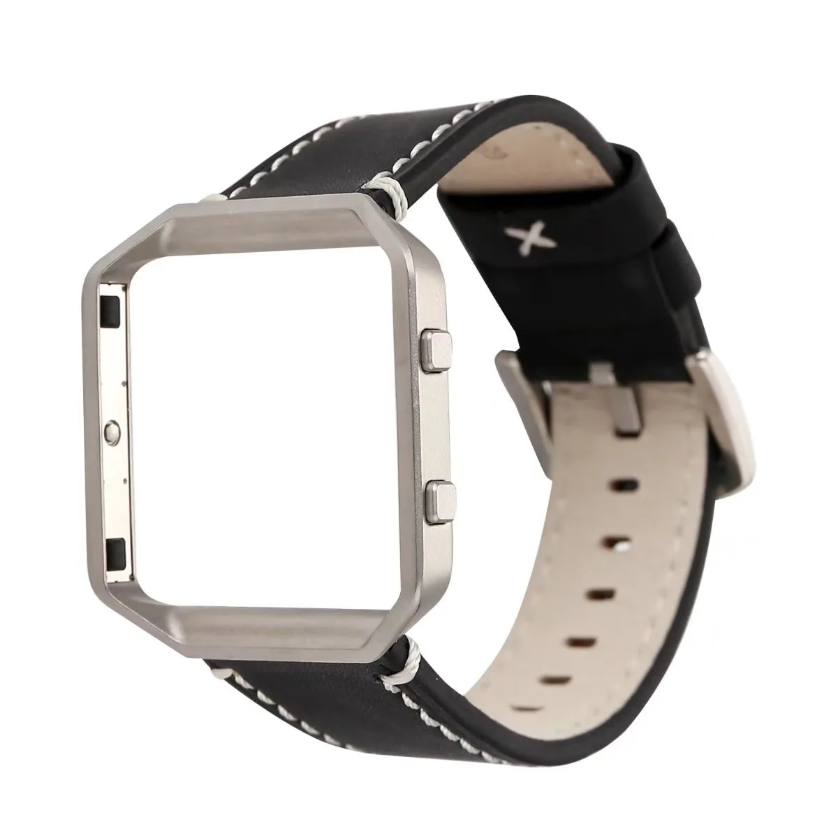 Защитный бампер из натуральной воловьей кожи ремешок для часов Fitbit Blaze наручных с
