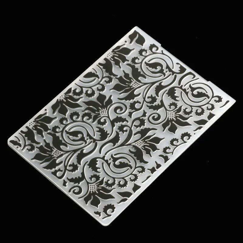 flower1 Цветы слова пластиковый шаблон ремесло папки для тиснения для DIY Скрапбукинг и изготовление бумажных карточек - Цвет: flower1