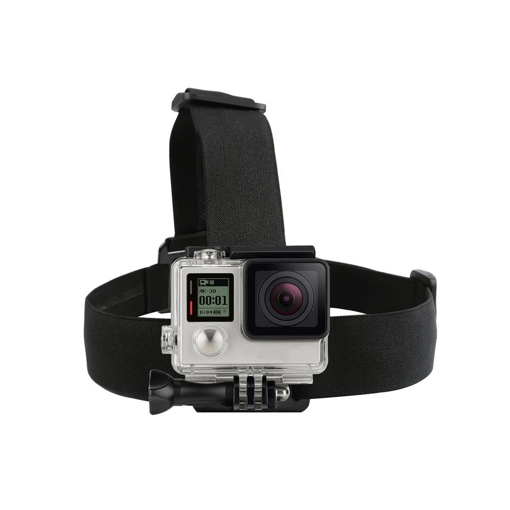 Крепление на голову для GoPro Hero 6 5 4 3 Xiaomi Yi 4K Eken H9 SJCAM SJ4000 аксессуары экшн