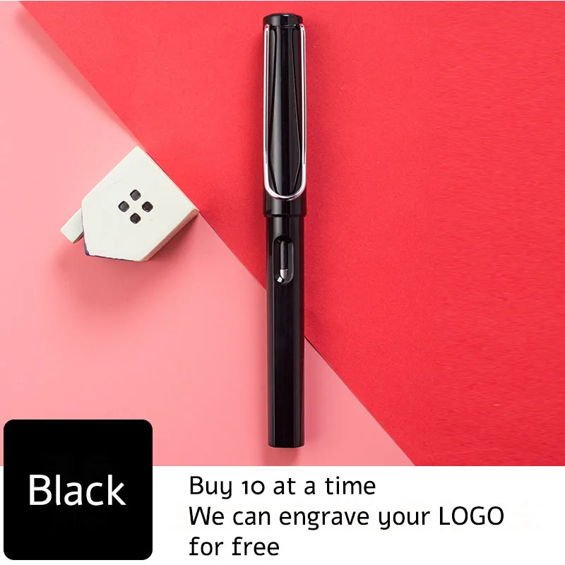 Jinhao599a авторучки высокого качества Stilografica Pluma Stylo Plume Vulpen Stilografica канцелярский подарок для студента ручка опционально
