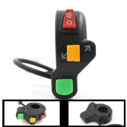 Универсальная мотоциклетная Поворотная сигнальная кнопка управления