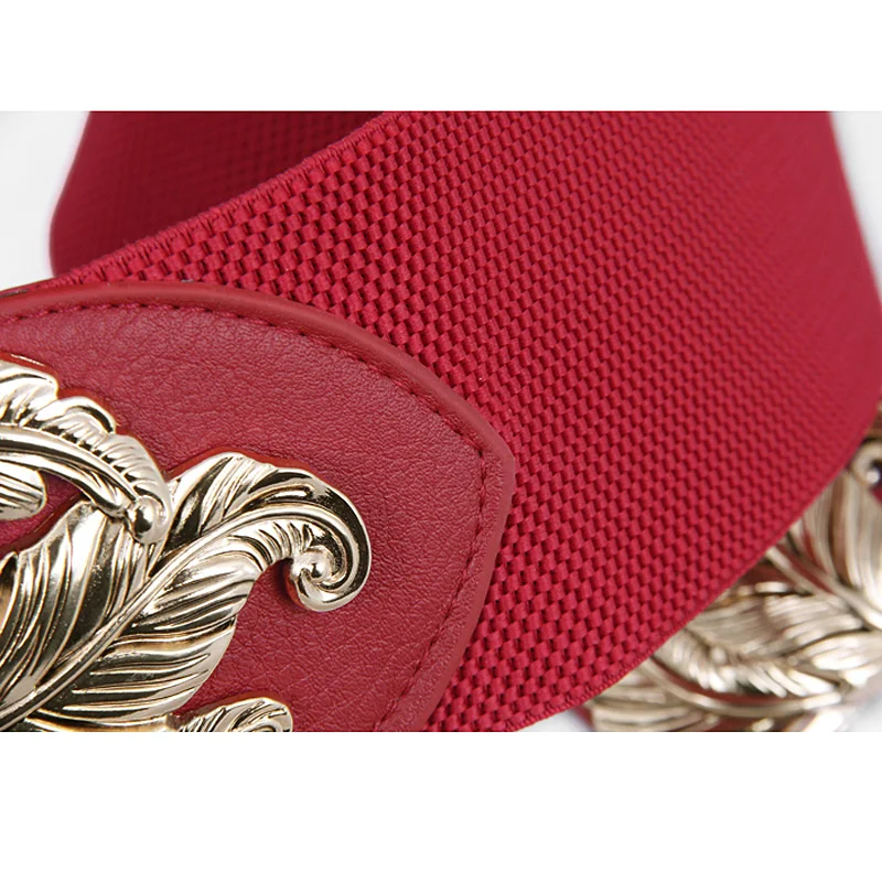 

New Cummerbunds belt Women's fashion wild Retro elastic elastic waist lady's waist adorn dress