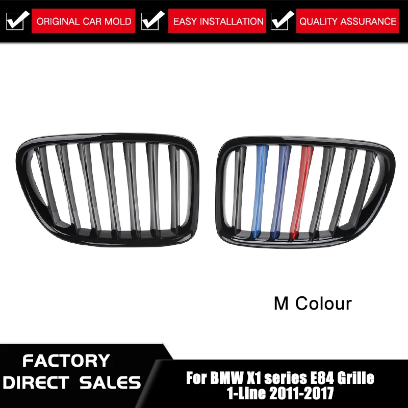 Для BMW X1 Serie E84 2011-2015 матовый черный/m Цвет/глянец Черный/решетка авто-Стайлинг |