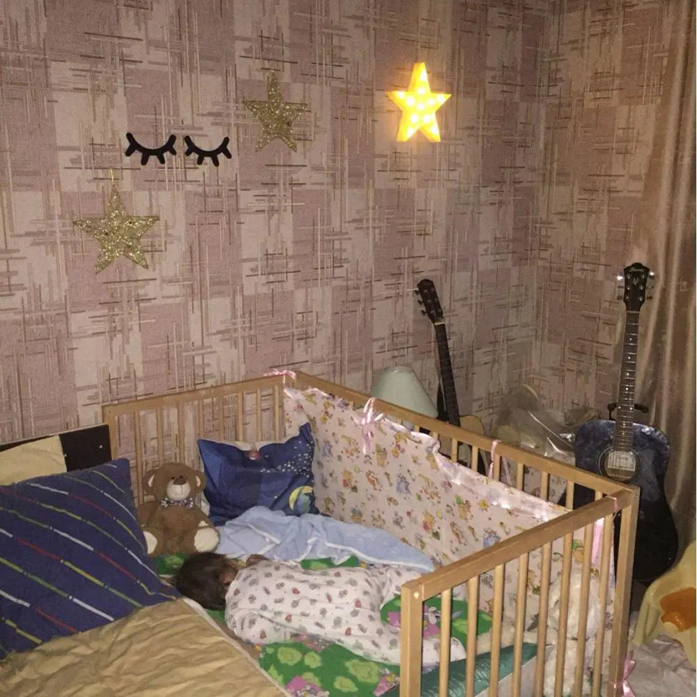 3D Звездное небо в форме звезды Ночной светильник Marquee с буквами стоячие лампы