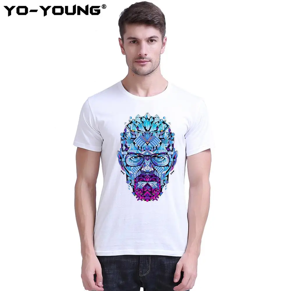 Футболка Yo Young Men Breaking Bad футболка с коротким рукавом и цифровой печатью для