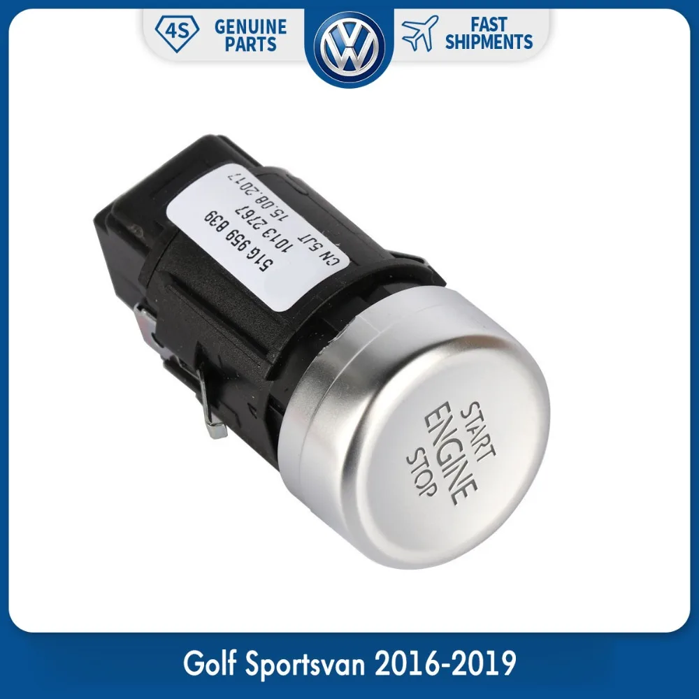 OEM LHD кнопка запуска и остановки двигателя 51G 959 839 для VW Volkswagen Golf Sportsvan 2016 2019|engine