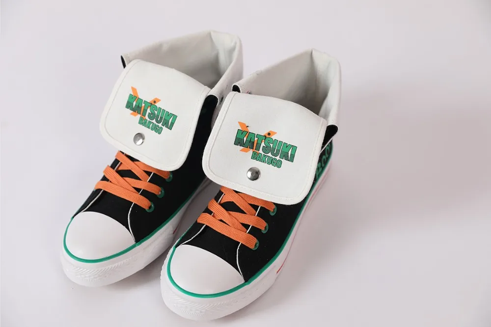 Новинка; Тканевая обувь для костюмированной вечеринки «My Hero Academy Midoriya izku»; Todoroki Shoto Bakugou Katsuki; спортивная обувь для женщин и мужчин