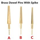 1 пакет, стоматологический лабораторный латунный дюбель, булавки с шагом шипов, латунные булавки для штукатурки, камня, штампованная модель, стоматологический инструмент