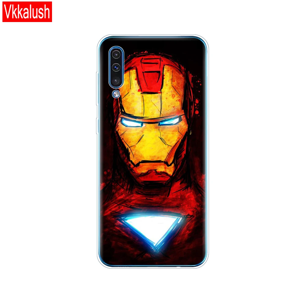 80077 Чехол для samsung Galaxy A50 силиконовый прозрачный Футляр задняя крышка чехол для телефона для samsung A50 A505 A505F SM-A505F мягкий чехол 6,4 - Цвет: 80077