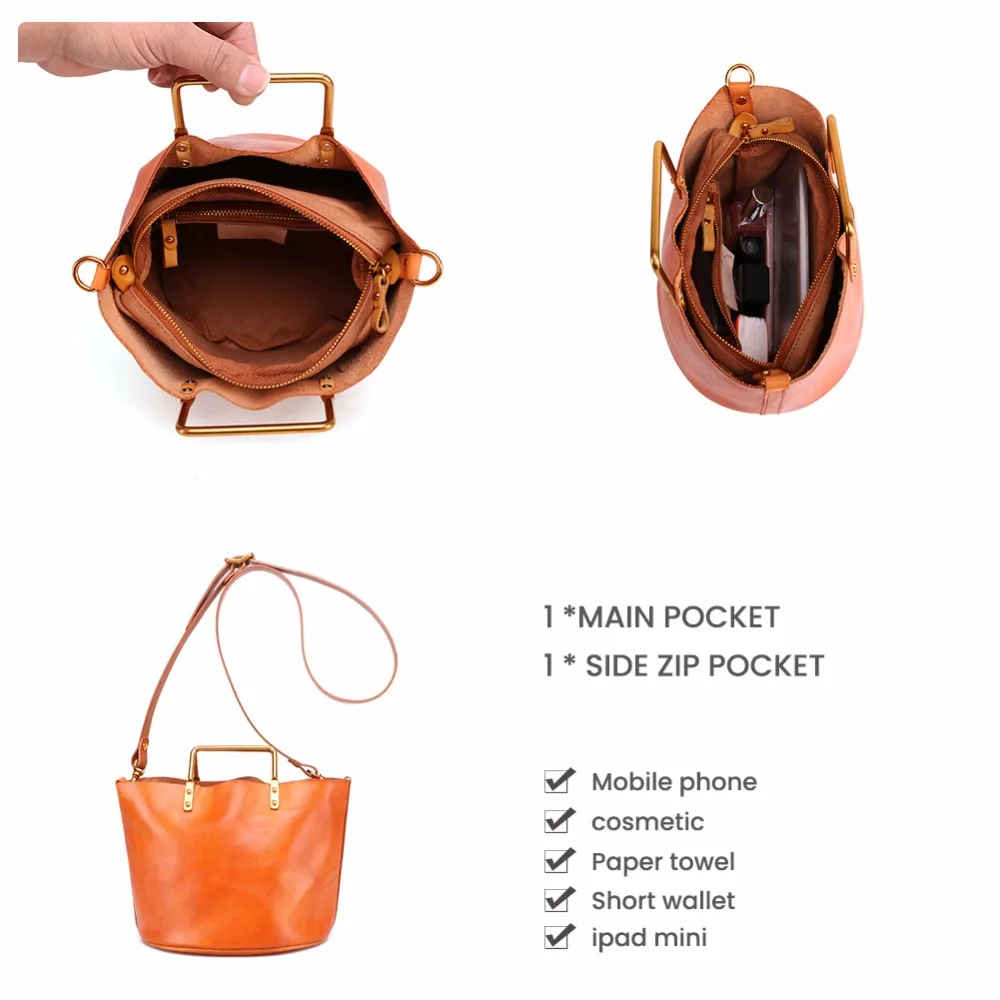 Сумка тоут женская из натуральной кожи на плечо|Сумки с ручками| |