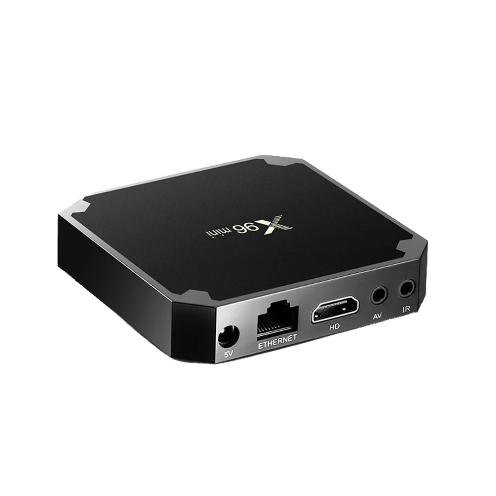 X96mini Android 7 1X96 Мини Смарт ТВ коробка 4K * 2K четырехъядерный процессор Amlogic S905W