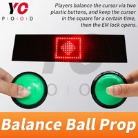 yopood balance ball prop escape room takagism game balance the ball to control the cursor in square real life supplier chamber