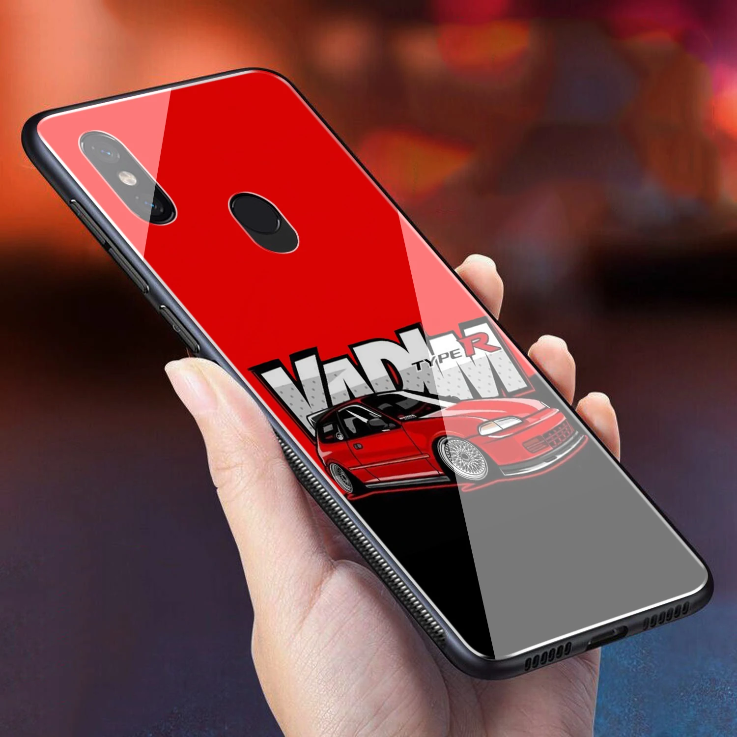 Lavaza initial d AE86 Tempered glass TPU Case for Redmi Note 4X 5 6 6A 7 Pocophone F1 | Мобильные телефоны и аксессуары