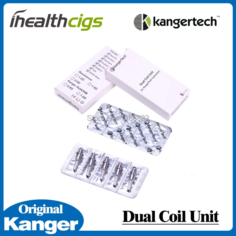 Оригинальная головка Kanger с двойной катушкой для аэробака Mini Mega Protank 3 T3D EVOD 2