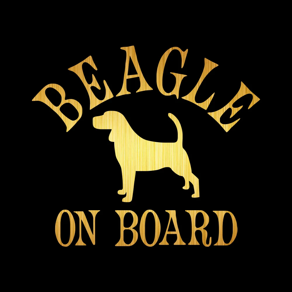 Tangredy Beagle на доске автомобильные наклейки и бампер для автомобиля Стайлинг