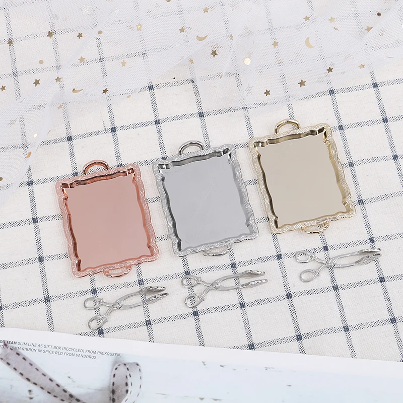 2 шт./лот мини лоток клипса для хлеба модель игрушки кукольные аксессуары 1:12