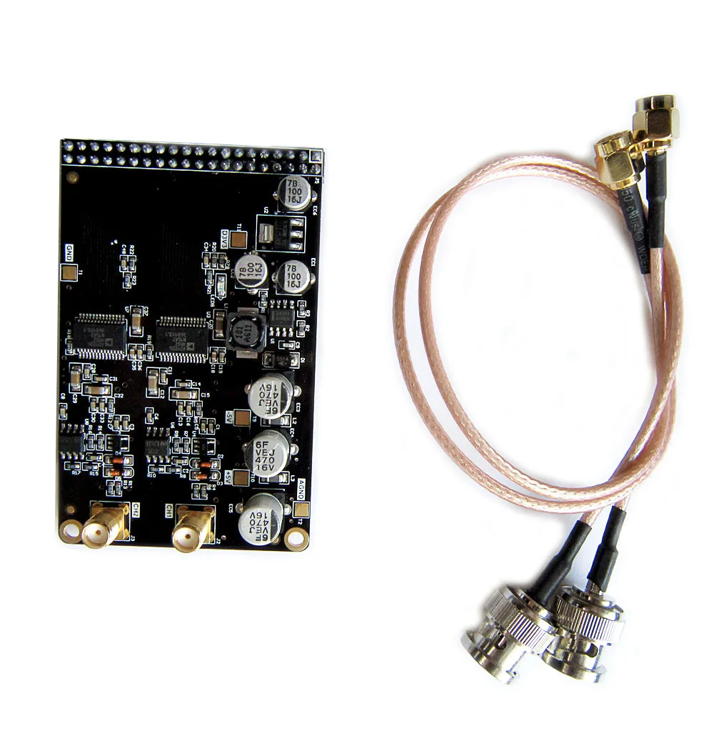 Высокоскоростной 12bit 50MSPS аналоговый к цифровому модулю с 2 каналами костюм FPGA