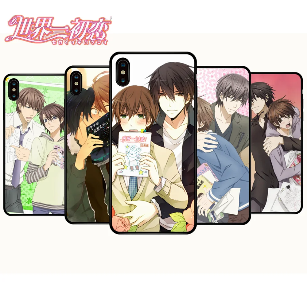 Sekai Ichi Hatsukoi мягкий чехол для телефона Iphone XR XS X 6 7 8 Plus Oppo VIVO HUAWEI XIAOMI|Рисование и