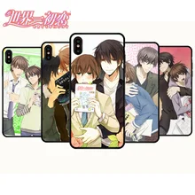 Sekai Ichi Hatsukoi мягкий чехол для телефона Iphone XR XS X 6 7 8 Plus Oppo VIVO HUAWEI