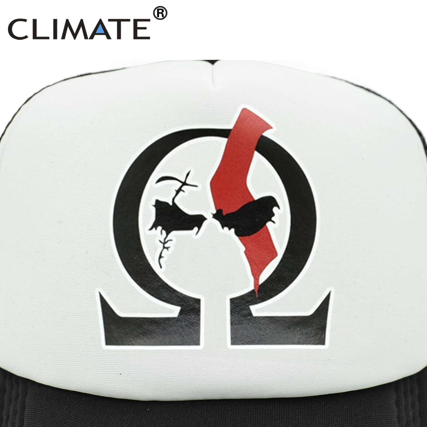 Климат NECA God of War Trucker Hat Caps Для мужчин Горячая крутая игра сеткой шапки герои