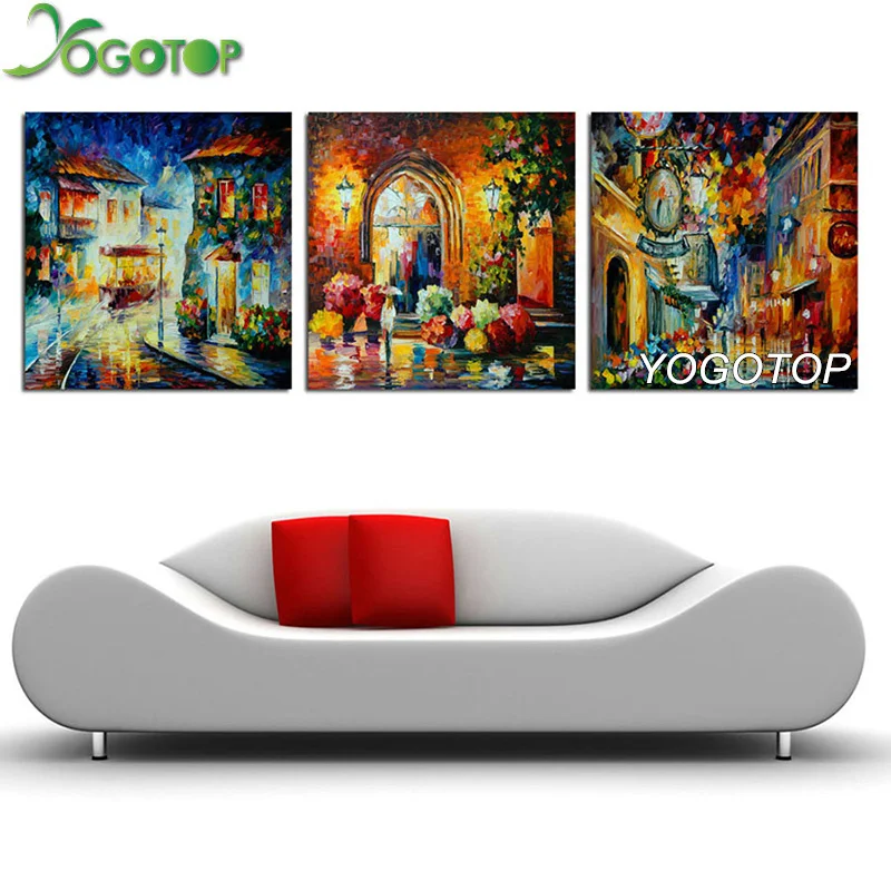 YOGOTOP DIY Набор для вышивания крестиком полный вышивка площадь дрель мозаика