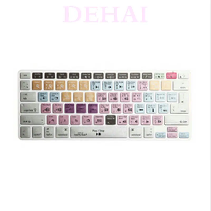 

50PCS Avid Pro Tools Keyboard Cover Shortcut Printed Cover for MacBook Air Pro Retina 13" 15" 17" iMac Wireless & MacBooks