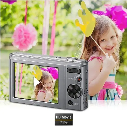 SONY оригинальный Sony Cyber Shot DSC W810 20.1MP цифровая камера Бесплатная