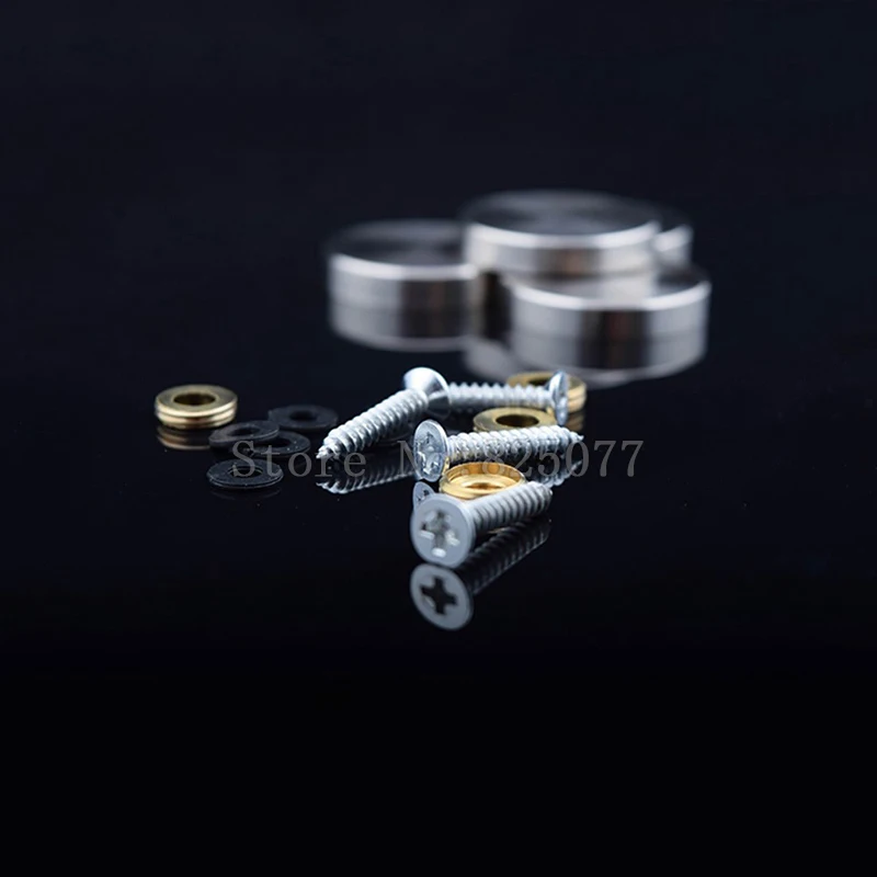 DHL 200 шт. диаметр 16 мм матовая медная прокладка винтовая крышка декоративные винты