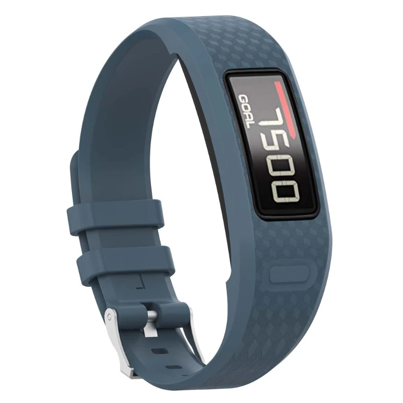 Сменный мягкий силиконовый ремешок для наручных часов Garmin Vivofit