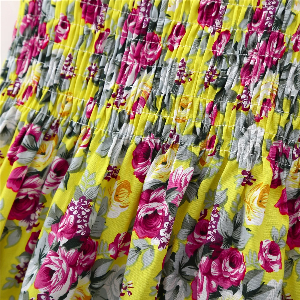 От 2 до 8 лет платье для маленьких девочек Летнее Детское дня рождения милое