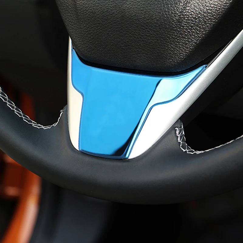 Gelinsi For honda civic 10th 2016-2018 Steering wheel trims cover sticker Exterior Accessories Auto Car | Автомобили и мотоциклы