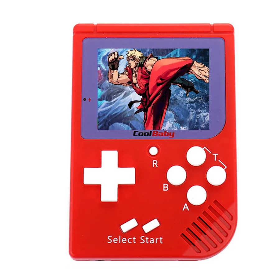 Coolbaby RS-6 8 бит мини портативная игровая консоль 2 0 дюймов LCD для детей игровой плеер