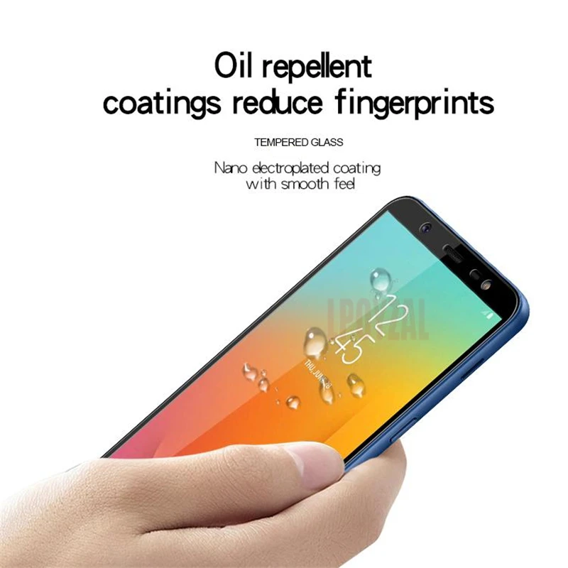 3D полное покрытие закаленное стекло для Samsung Galaxy A6 A7 A8 2018 Защита экрана J8 J6 J4 Plus J5 J7