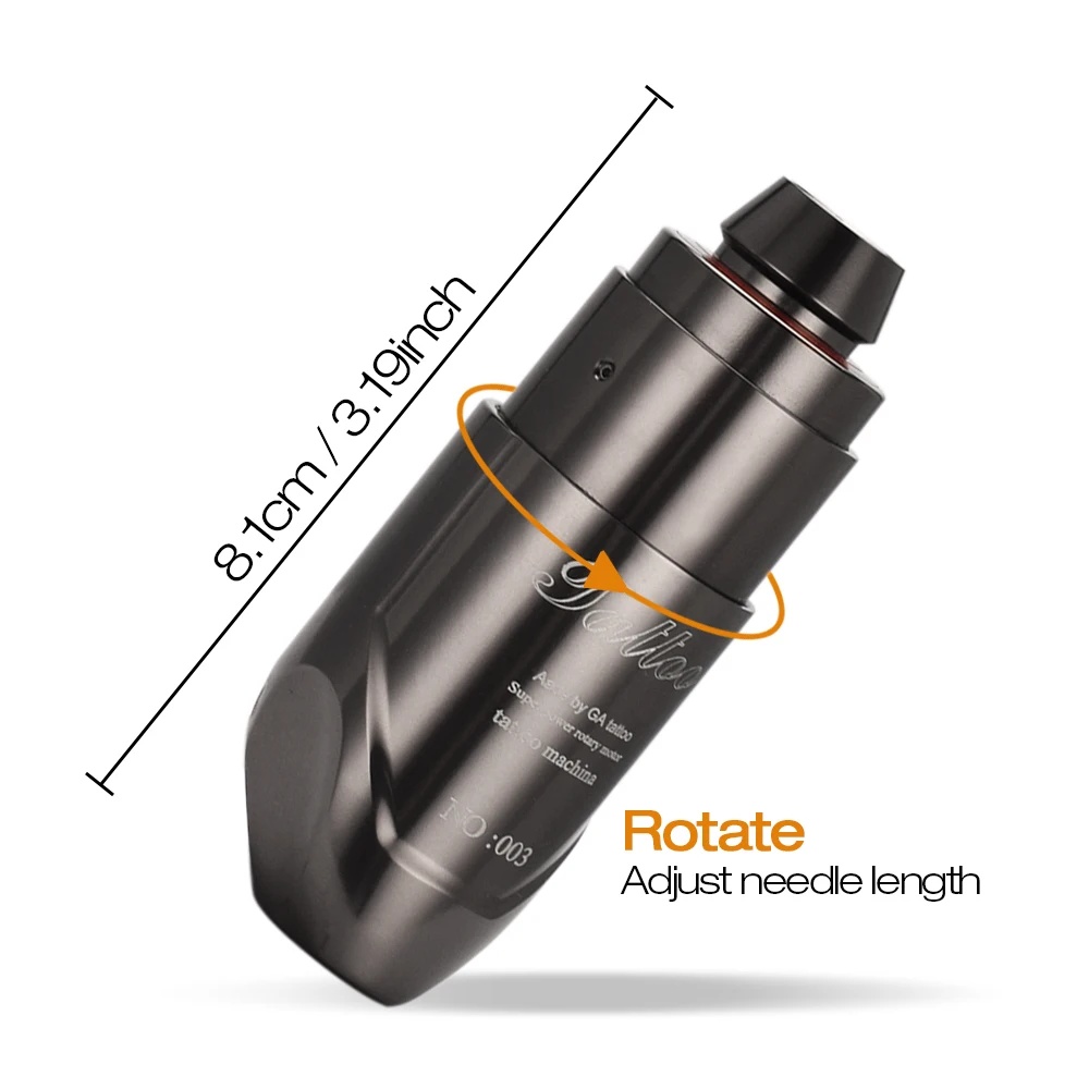 Профессиональная тату-машинка ATOMUS ручка с тихим мотором для макияжа Брендовое