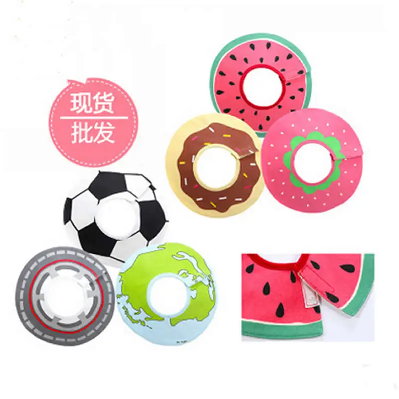New Pattern Fruit Series Round Baby Bibs Cotton Waterproof Newborn Burp Cloths Girls Boys 0-3years Bib toddler burp cloth | Детская