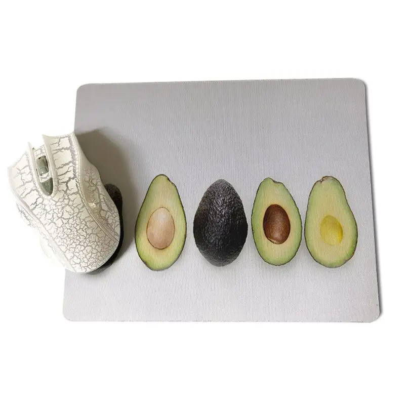 

MaiYaCa Top Quality Delicious Avocado fruit gamer play mats Mousepad Size for 18x22cm 25x29cm Rubber Mousemats