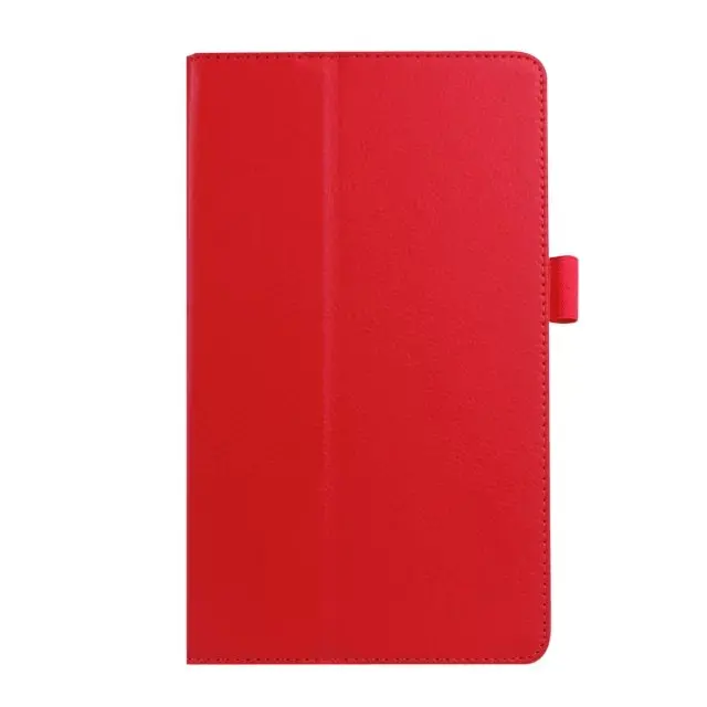 Тонкий чехол книжка с подставкой из искусственной кожи личи защитный для LG G pad Gpad