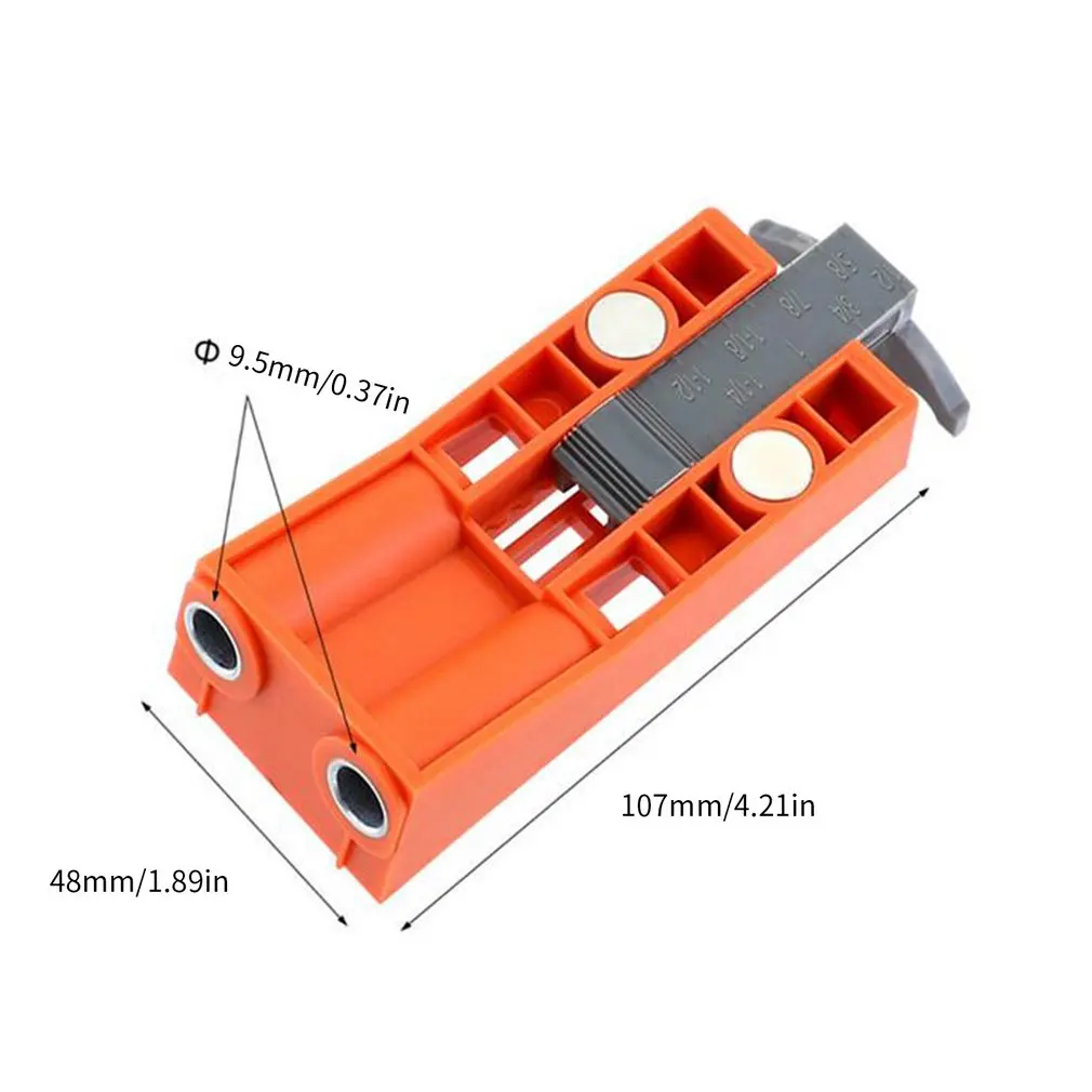 

Pocket Woodworking Hole Jig Kit Inclined Hole Locator Drill Guide Drilling Doweling Hole Tools DIY Carpenter Tools