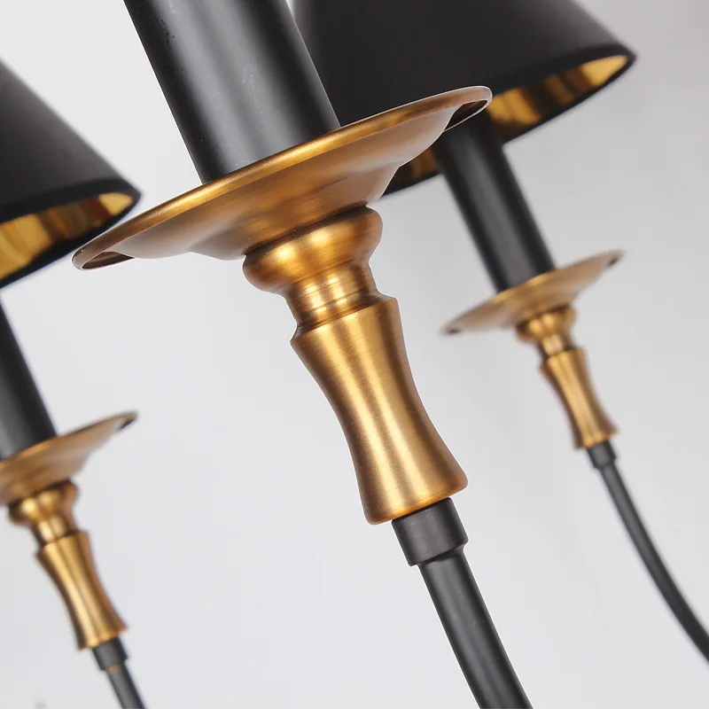 North America the Mediterranean style minimalist art new creative restaurant popular parlor eight simple chandelier|restaurant double|restaurant