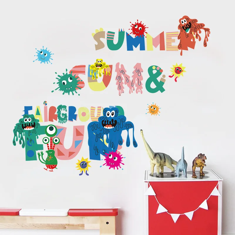 DIY мультфильм Творческий Fun Монстр животные для маленьких детей Для мальчиков