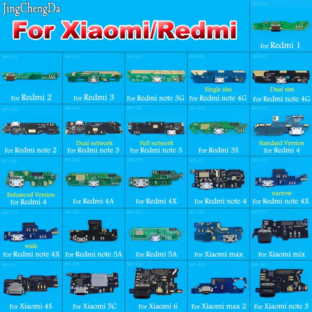 Новая плата зарядного устройства JCD с USB разъемом док разъем гибкий кабель для Xiaomi