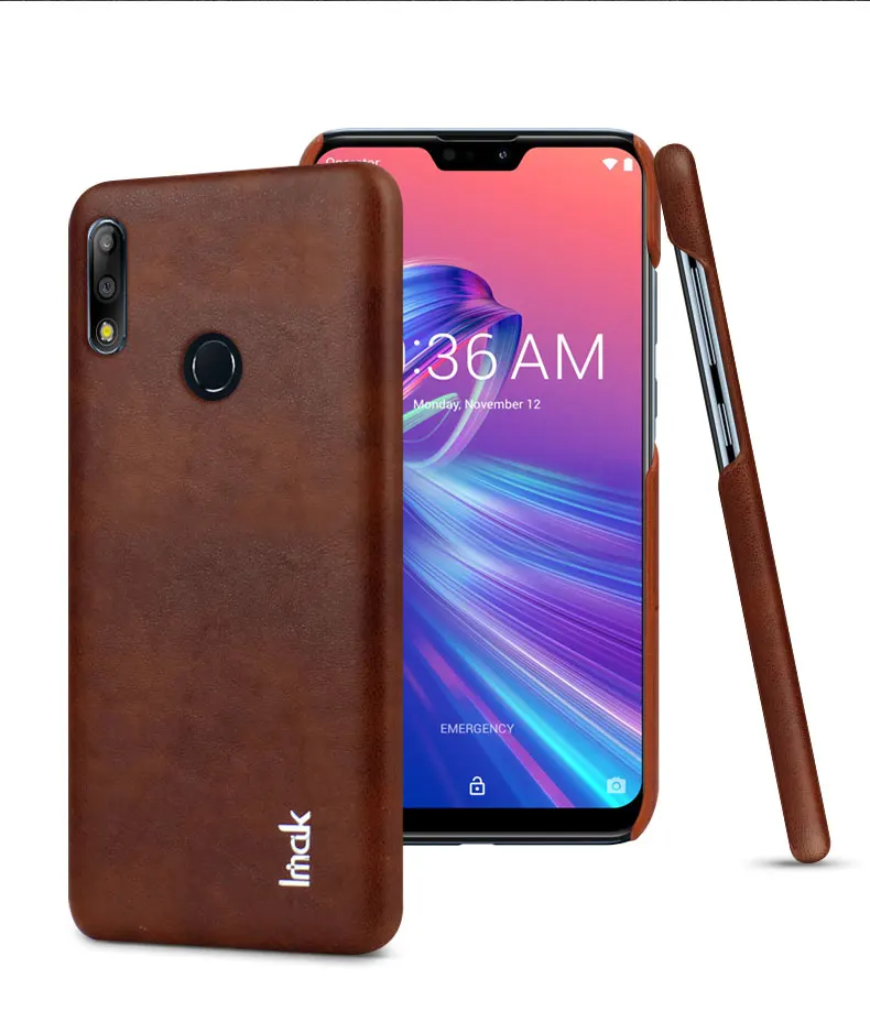 Для Asus ZB631KL чехол Imak Ruiyi серия светильник роскошный из искусственной кожи жесткий чехол для телефона для Asus Zenfone Max Pro M2 ZB631KL