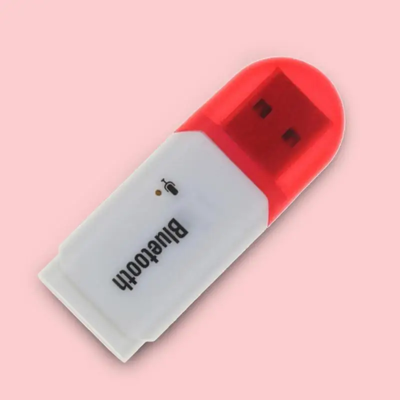 Мини Bluetooth 5,0 USB беспроводной адаптер красочный аудио стереоресивер автомобильный комплект для компьютера Автомобильный плеер динамик с микрофоном высокого качества