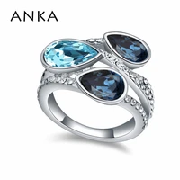 2020 rings for women the original design high quality crystal ring rhodium plated wholesale crystals from austria 109176