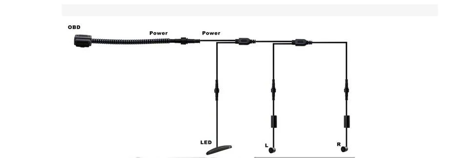 Премиум цифровой передний датчик parktronic без блока управления дополнительного