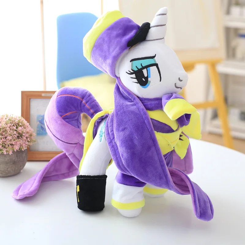 Drop Shipping Big Size Clothes Accessories Wearable Cartoon Pony Unicorn Stuffed Horse Plush Doll Toys for Children Fans Gift | Игрушки и