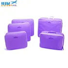 5 шт.компл., дорожная сумка из ткани Оксфорд высокого качества, органайзер для багажа, органайзер для упаковки кубиков, дорожные сумки, сумки для путешествий