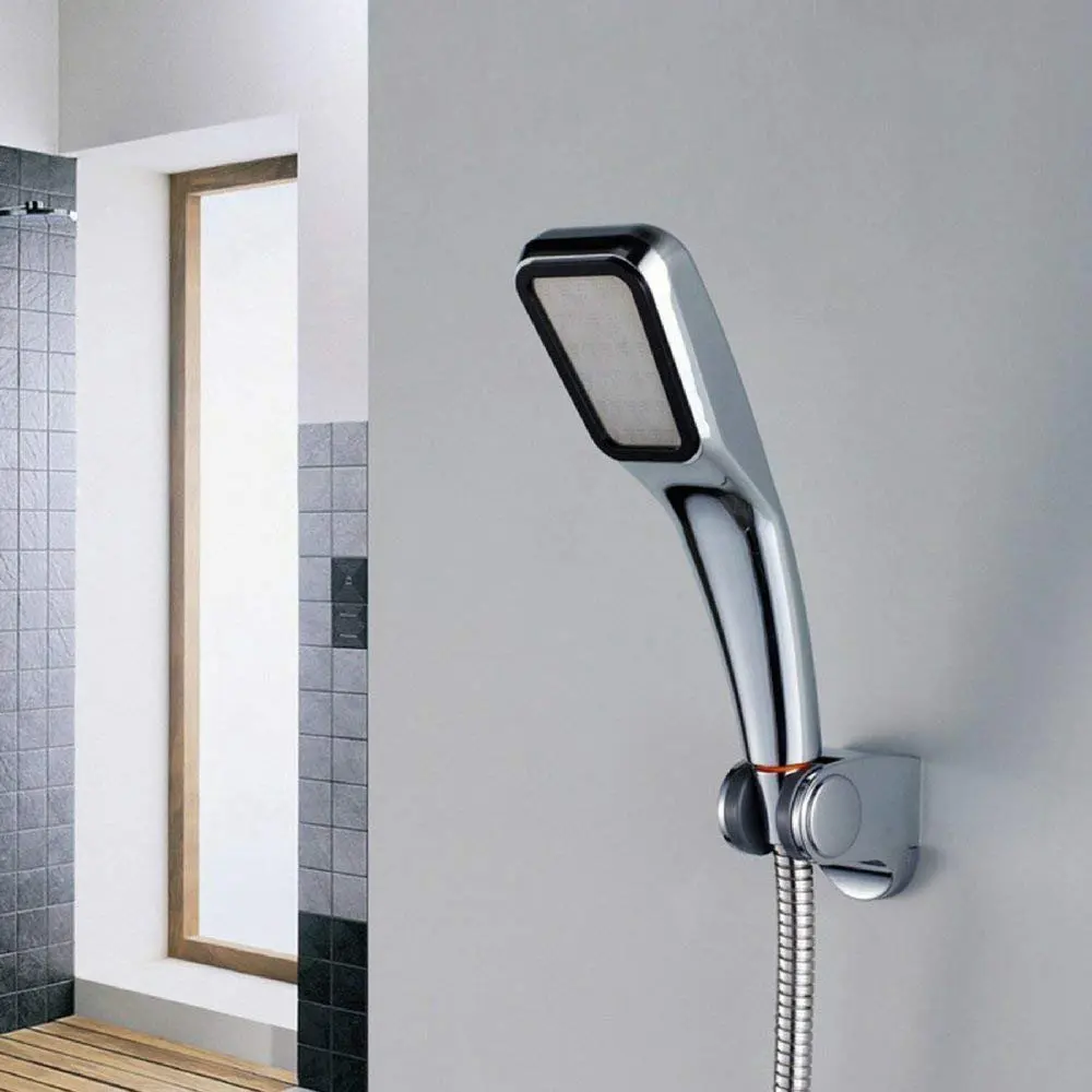 Shower Head Universal High Pressure With Powerful Jet Rectangular Form Anti Limestone Hand For Spa and Bathr | Обустройство дома